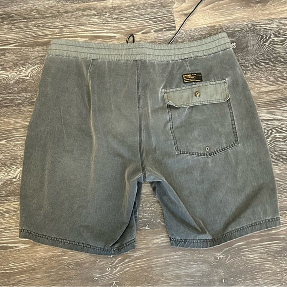 Ripcurl Surf Board Shorts Swim 36 W38 Drawstring Unlined  Beach Pool Surf Gray - Picture 6 of 15